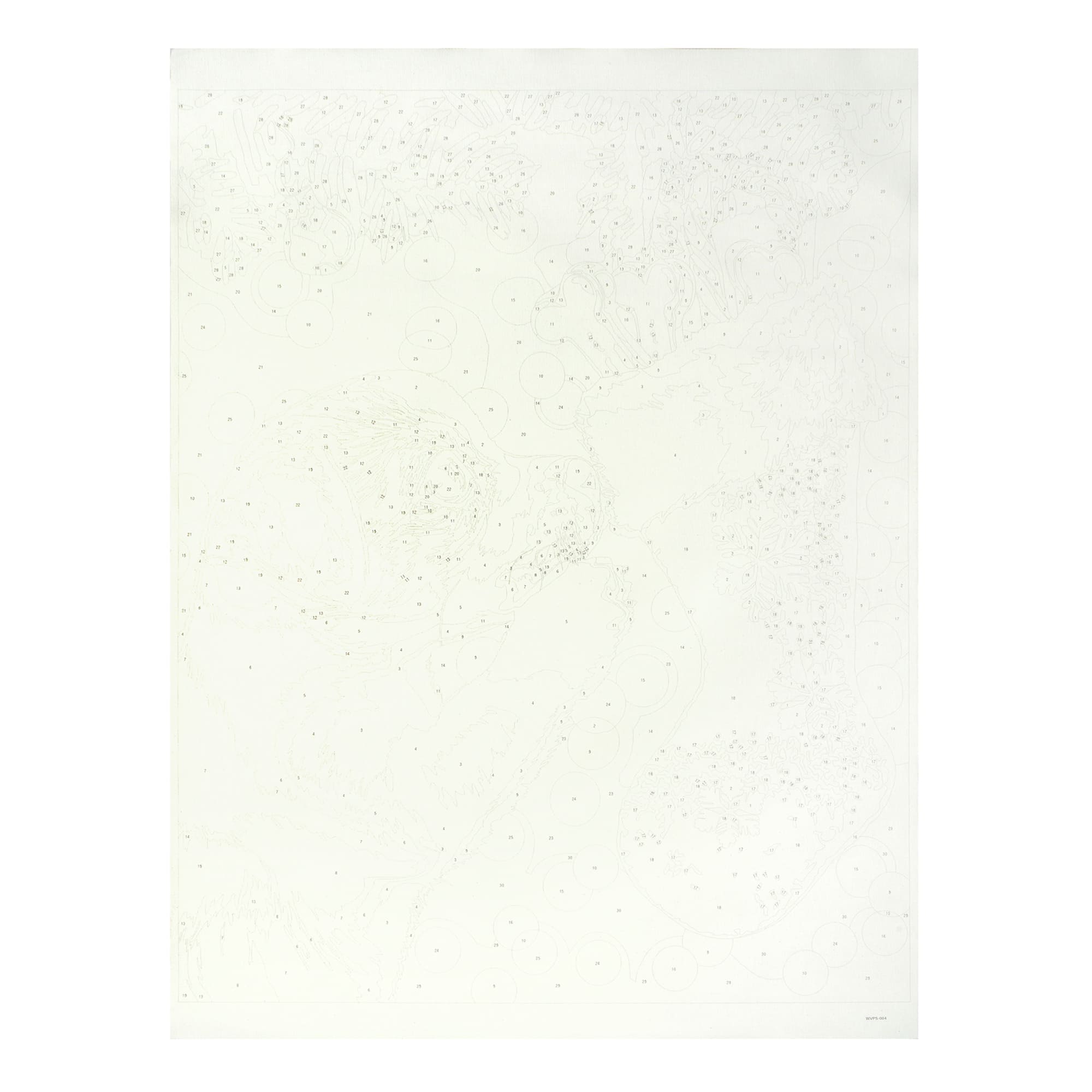 16" x 20" Puppy with Stocking Paint-by-Number Kit by Artist's Loft™